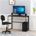 Rustic Oak-Black