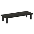 Furinno TURN-N-TUBE Engineered Wood Monitor Riser Stand in Espresso/Black