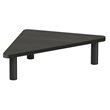 Furinno TURN-N-TUBE Engineered Wood Corner Monitor Riser Stand in Espresso/Black