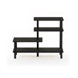 Furinno TURN-N-TUBE Engineered Wood 3-Tier Side Display Rack in Espresso/Black