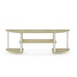 Furinno TURN-S-TUBE Wood TV Entertainment Center for TV up to 42