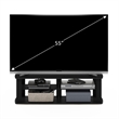 Furinno Nelly Wood Entertainment Center TV Stand for TV up to 50