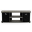 Furinno ECON Wood Entertainment Center for TV up to 50