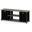 Furinno ECON Wood Entertainment Center for TV up to 50