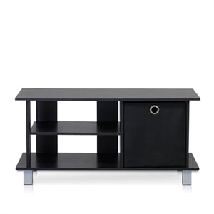 Furinno Wood SIMPLISTIC TV Entertainment Center for TV up to 32&quot in Espresso