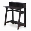Furinno Engineered Wood SIMPLISTIC A Frame Computer Desk in Dark Walnut