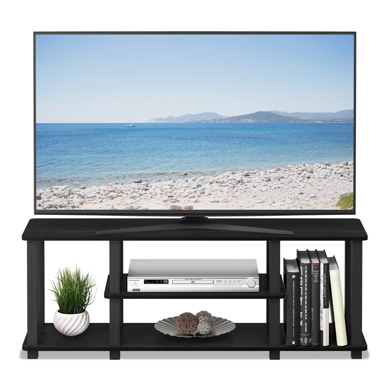 Furinno TURN-S-TUBE Wood Entertainment TV Stand for TV up to 50