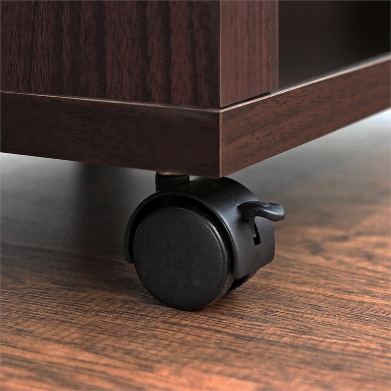 Furinno INDO Wood Tatami Entertainment TV Stand for TV up to 44