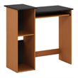 Furinno ECON Wood Multipurpose Computer Writing Desk in Light Cherry/Black