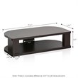 Furinno INDO Engineered Wood Swivel Shelf for TV up to 32