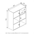 Furinno PASIR Wood 3-Tier Shelf with Round Handle in Steam Beech/Natural