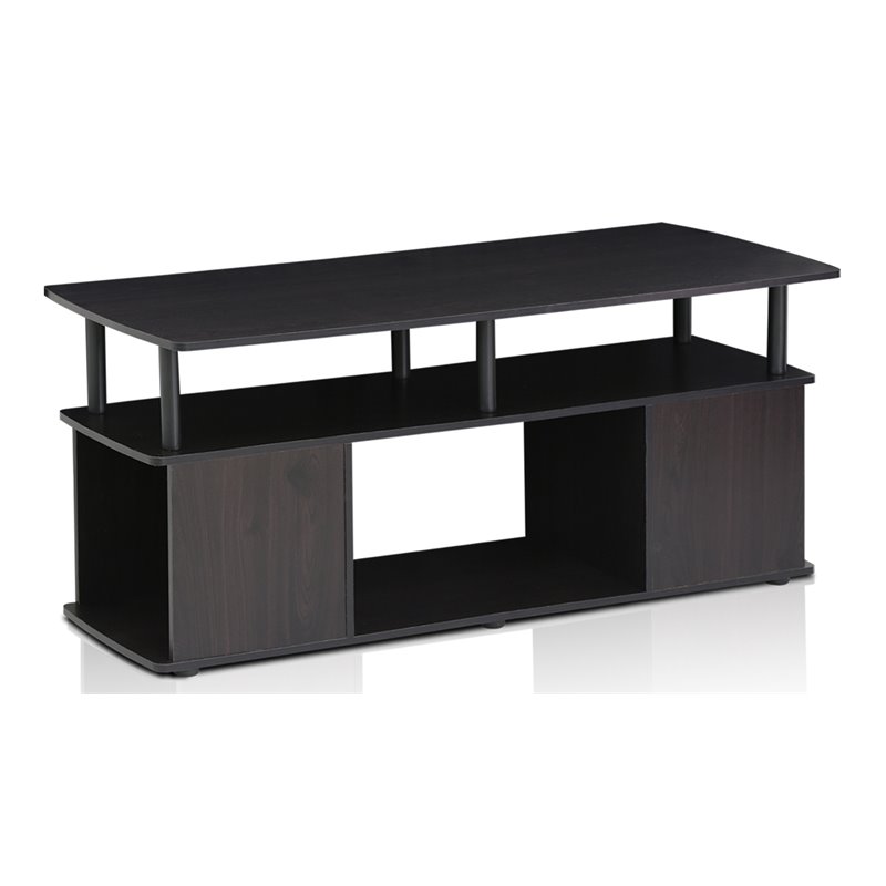 Furinno JAYA Engineered Wood Utility Design Coffee Table in Black