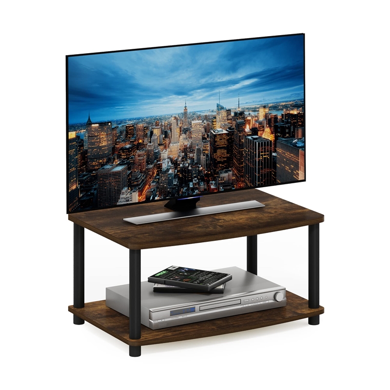 Furinno Contemporary Engineered Wood BASIC Coffee Table with Bin Drawer in Black