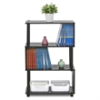 Furinno Flexi Contemporary Engineered Wood 4-Tier Rack in Espresso