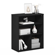 Furinno PASIR 3 Tier Display Bookcase in Black Oak