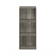 Furinno PASIR 3-Tier No Tool Assembly Open Shelf Bookcase in French Oak