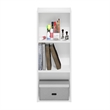 Furinno PASIR 3-Tier No Tool Assembly Open Shelf Bookcase in White