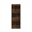 Furinno LUDER 3-Tier Open Shelf Bookcase in Amber Pine