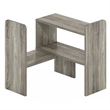 Furinno CLASSIC Desk Top Organizer Bookshelf in French Oak