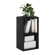Furinno PASIR 2-Tier Open Shelf Bookcase in Blackwood