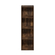 Furinno PASIR 4-Tier Open Shelf Bookcase in Amber Pine