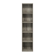 Furinno PASIR 5-Tier Open Shelf Bookcase in French Oak