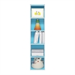 Furinno PASIR 5-Tier Open Shelf Bookcase in Light Blue/White