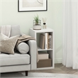 Furinno CUBICLE Open Back Decorative Cube Storage Organizer in 2-Cube in White