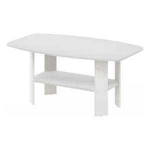 Furinno Simple Design Coffee Table in White