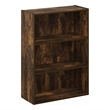 Furinno PASIR 3-Tier Open Shelf in Amber Pine