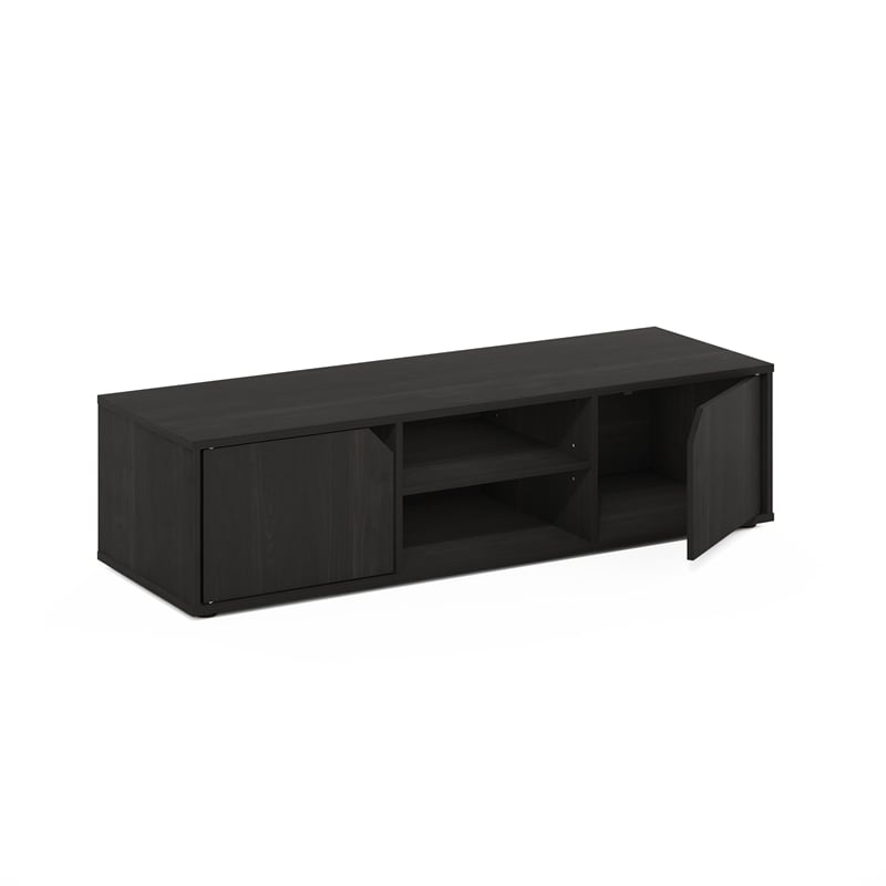 Furinno CLASSIC TV Stand for TV up to 55 Inch in Espresso