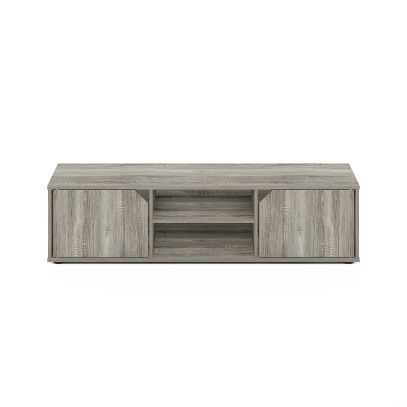 Furinno CLASSIC TV Stand for TV up to 55 Inch in French Oak