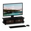Furinno TURN-N-TUBE Monitor Stand in Espresso/Black