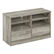 Furinno JENSEN TV Stand with Drawer in French Oak