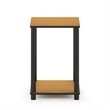 Furinno TURN-N-TUBE Haydn End Table in Light Cherry/Black