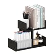 Furinno HERMITE Wooden Desktop Bookshelf Storage Organizer for Home and Espresso