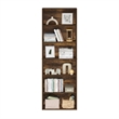 Furinno JAYA Simply Home Free Standing 6-Tier Open Storage Bookcase Amber Pine