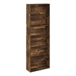 Furinno JAYA Simply Home Free Standing 6-Tier Open Storage Bookcase Amber Pine