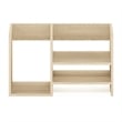 Furinno HERMITE Wood Desktop Book and Home Office Supplies Storage Bauhaus Oak