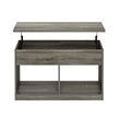 Furinno JENSEN Living Room Lift Top Coffee Table With Hidden French Oak Grey