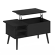 Furinno JENSEN Wooden Leg Lift Top Coffee Table With Hidden Americano