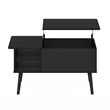 Furinno JENSEN Wooden Leg Lift Top Coffee Table With Hidden Americano