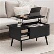 Furinno JENSEN Wooden Leg Lift Top Coffee Table With Hidden Americano