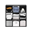Furinno PELLI CUBIC Multipurpose Clothing & Closet Storage Organizer Americano