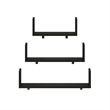 Furinno ROSSI Bedroom Decor Wall Mounted Floating Display Shelves in Set of 3