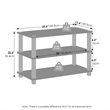 Furinno TURN-S-TUBE 3-Tier Stackable Shoe Rack in Dark Cherry Set of 2