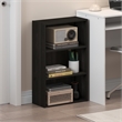 Furinno BASIC 3-Tier Open Shelf Bookcase 7 x 17 x 26inches in Espresso