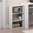 Furinno BASIC 3-Tier Open Shelf Bookcase 7 x 17 x 26inches in White