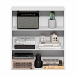Furinno BASIC 3-Tier Open Shelf Bookcase  7 x 24 x 26inches in White