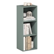 Furinno LUDER 3-Cube Bookshelf  in Sage Green
